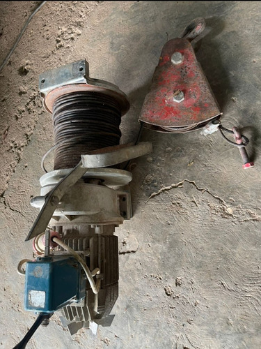 Imagen 2 de 5 de Winche Elevador Trifásico Para Construcción Completo