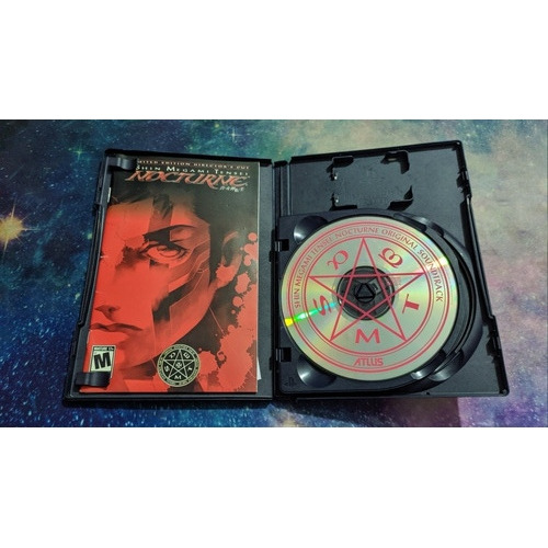 Carátula De Ps2 Shin Megami Tensei Nocturne Limited Edition (Usado)