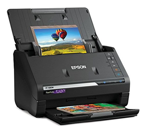 Epson Fastfoto Ff-680w Wireless High-speed Photo And Documen