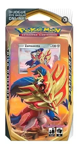 Carta Pokémon Lendário Zamazenta V Espada E Escudo