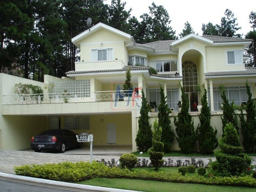 Imagem 3 de 8 de Ref 13,272 Excelente Casa Em Condomínio Fechado No Residencial Morada Das Estrelas (aldeia Da Serra), Com 4 Suítes, 13 Vagas E 415 M² A.c. ! - 13272