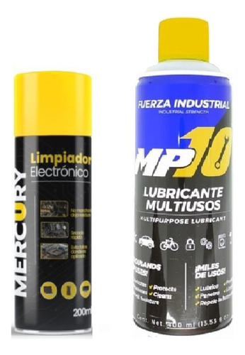 Limpiador De Contactos + Lubricante Multipropósitos Mp10