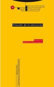Filosofia De La Educacion - Guillermo Hoyos Vasque(hardback)