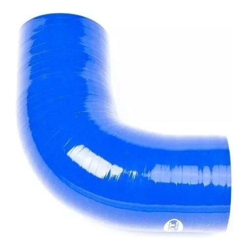 Manguera Silicona Codo 90° 35mm Gt Hose Azul