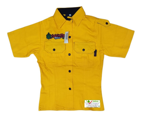 Camisola Scout Para Lobezna Amarilla Mujer