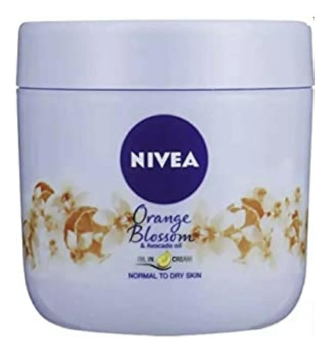 Crema Corporal De Aceite De Aguacate Y Flor De Naranja Nivea