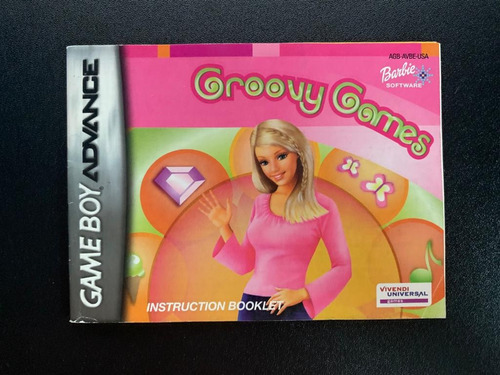 Barbie Groovy Games Game Boy Advance Manual