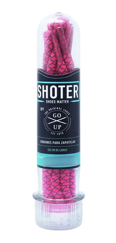 Cordones Shoter Reflex Rosa
