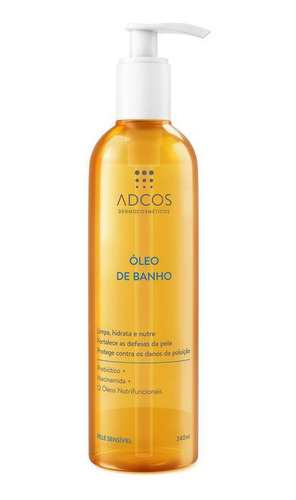 Oleo De Banho Pele Sensível 240ml Adcos