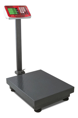 Báscula Digital Plataforma Plegable Vinson /rhino Baple200 Rojo