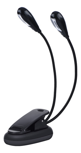 Lámpara Led Doble Brazo Ajustable Para Atril O Lectura