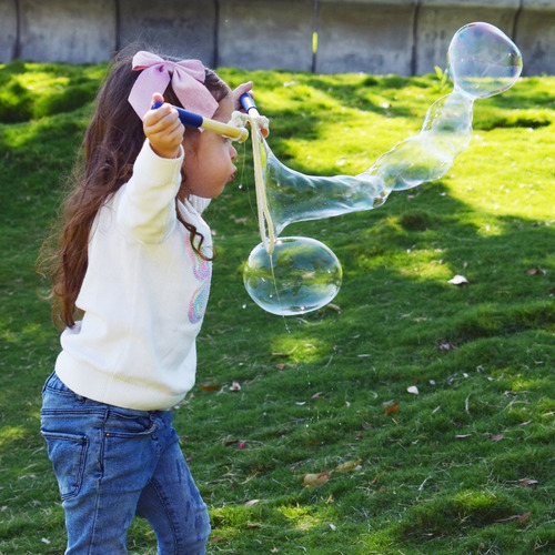 Burbujas De Jabón Gigantes Para Niños, Juguete Todo En Uno
