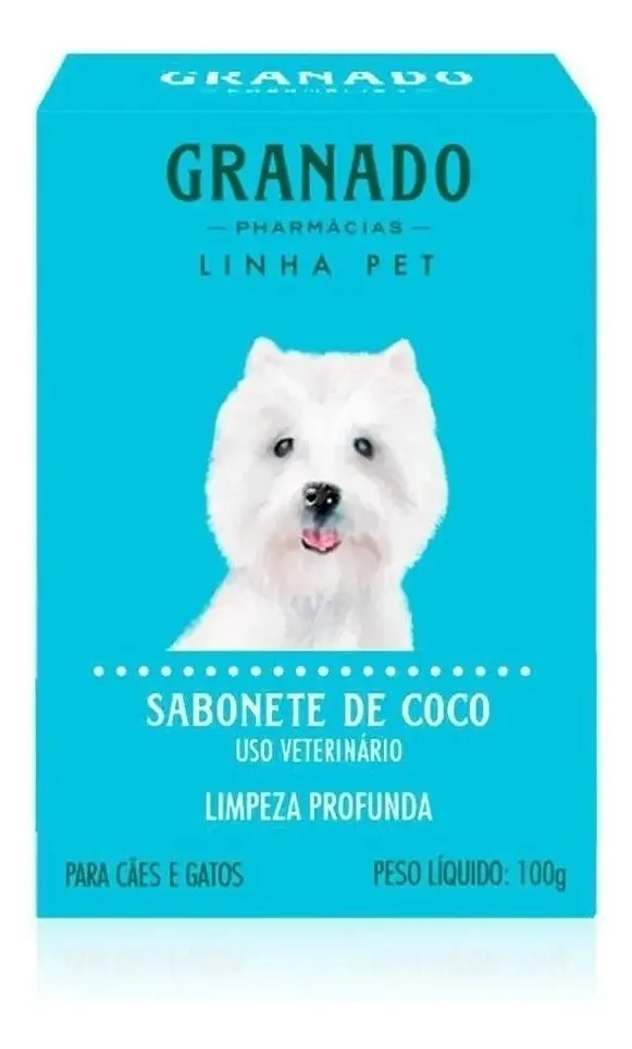 Sabonete Em Barra Pet Granado Coco - 1 Unidade