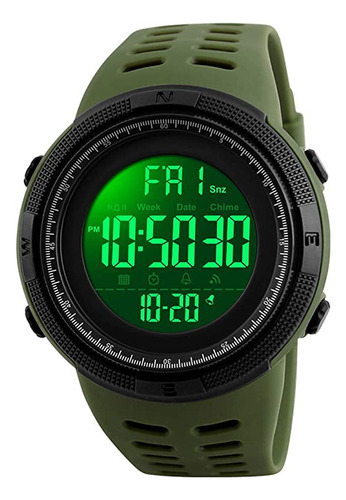 Fanmis Reloj Deportivo Digital Led Para Hombre,