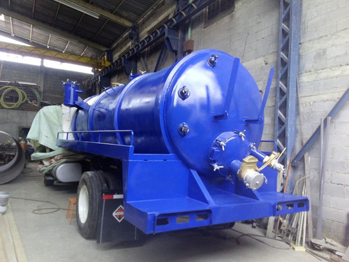 Tanque Nuevo De Presión Y Vacío Para Desazolve Cap. 10000 Lt