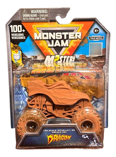 Camion Monster Jam Dragon Mystery Mudders Escala 1:64 Metal