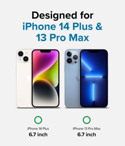 Imagen 3 de 9 de Vidrio Templado Privacy Para iPhone 14 Plus 6.7 Ringke Spy