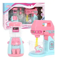 Comprar Set De Cocina Con Dispenser Y Batidora Tiny Home Color Turquesa