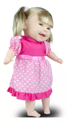 Boneca grande anne fala frases e canta com cabelo 42cm supertoys - Bonecas  - Magazine Luiza