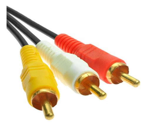 Ge Cable De Audio Y Video Compuesto, 6 Pies De Largo, Conect