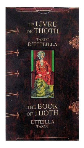 The Book Of Thoth, D'etteilla (libro + Cartas)tarot - Jean B