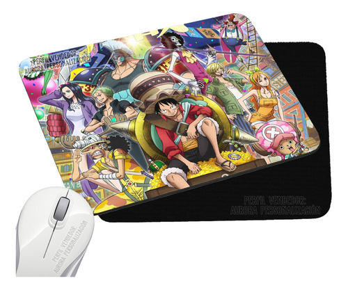 Pad Mouse Rectangular One Piece Anime Serie 4
