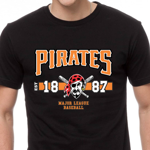 Camiseta Piratas De Pittsburgh- Mlb- Pir-002