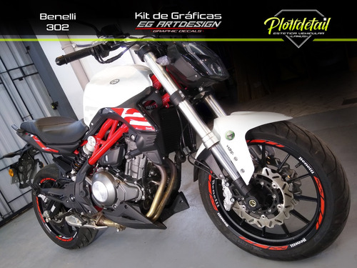 Cintas Reflectivas Aro Interno Llanta Calcos Benelli Tnt300 