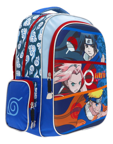 Hila Es Lar Narut Sasuke Sakura Azul Ba Kpa K Diseñ De La Tela Lisa