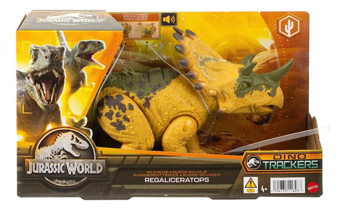 Jurassic World Dino Trackers Regaliceratops Sonido D Rugido 