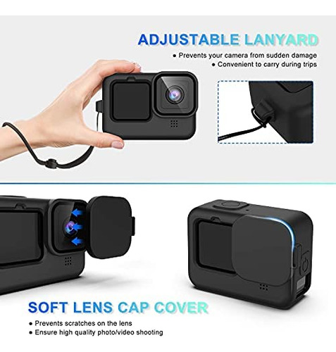 Kit De Accesorios Kuptone Para Gopro Hero 11 Hero 10 Hero 9,