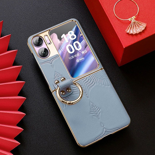 Funda De Teléfono Con Anillo Plegable For Find N2 Flip