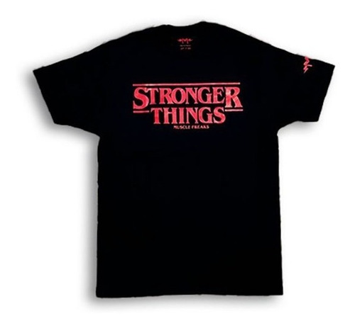 Playera Olímpica Musclefreaks Clothing Stronger Ropa Gym Fit