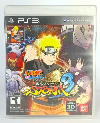 Naruto Shippuden Ultimate Ninja Storm Ps3 (Usado)