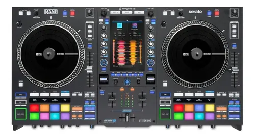 Rane Dj System One Professional Dj Controller Standalone Preto