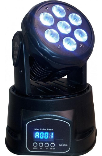 Cabezal Movil Led Big Dipper Original Lm70 Pro 7 Led 8w Prem