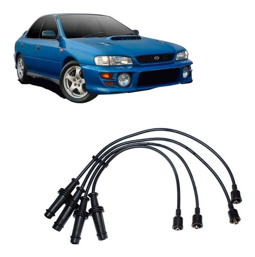 Juego Cable Bujia Para Subaru Impreza 2.0 Ej20e 1996 1998