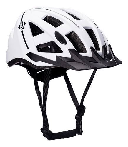 Casco bicicleta Bulit ultra liviano con luz led blanco L