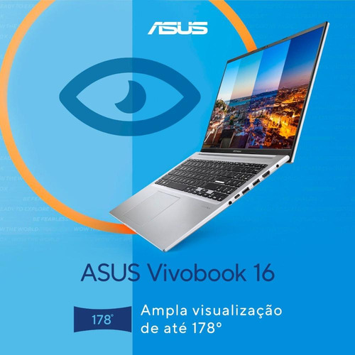 Notebook Asus Vivobook 16 Intel Core I7 1355u 8gb 512ssd Ips
