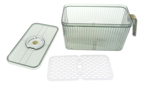 Contenedor Organizador Con Tapa Freshness, Grande, Verde