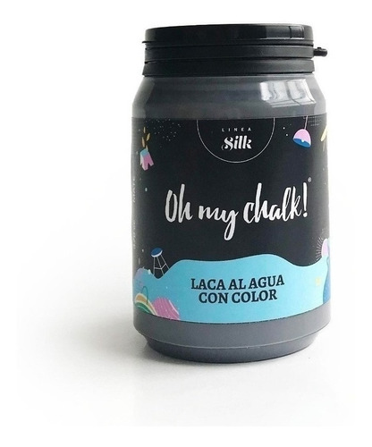 Imagen 1 de 10 de Laca Al Agua - Oh My Chalk 370 Cc Lapacho - Xion Store