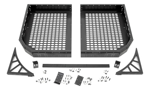 Rough Country Estante De Carga Trasero Sin Luces Led Para Ra