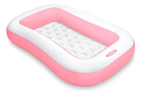 Piscina Rectangular Rosa Inflable Intex