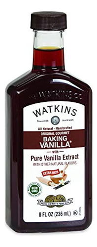 Watkins All Natural Original Gourmet Baking Vainilla Con Ext