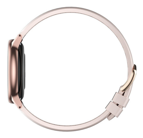 Smartwatch Imilab W11L 1.09" caja de aleación de aluminio rosa, malla rosa de silicona