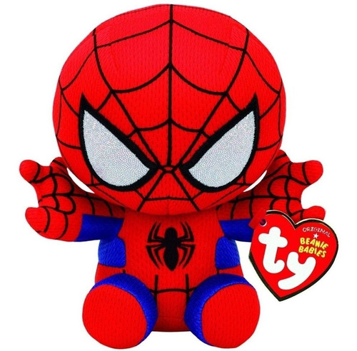 Peluche Beanie Babies Spider-Man Spider-Man DTC