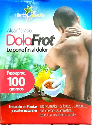 Pomada Frotacion  Dolofrot Alcanforadole Pone Fin Al Dolor