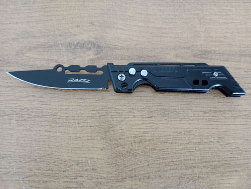 Navaja Automatica Tactica Venom Denfesa Acero Color Razzz2