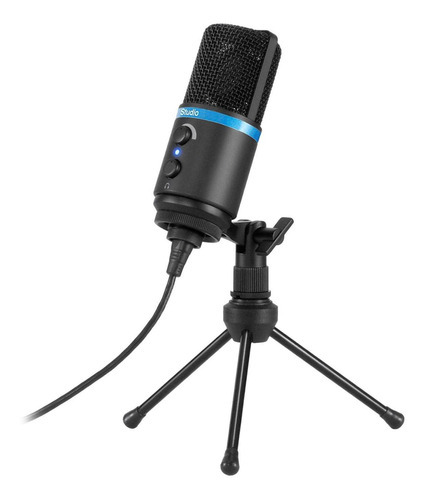 Microfono Condensador Ik Multimedia Irig Mic Studio Black