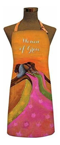 Shades Of Color Apron, Women Of Grace, 37 X 27 Inches ,